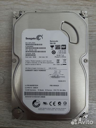 Жесткий диск 3,5 дюйма Seagate