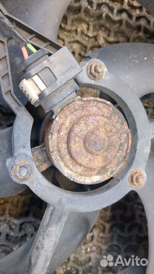 Вентилятор радиатора Citroen Berlingo, 2007