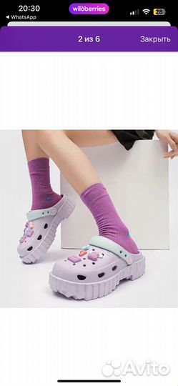 Сабо на девочку