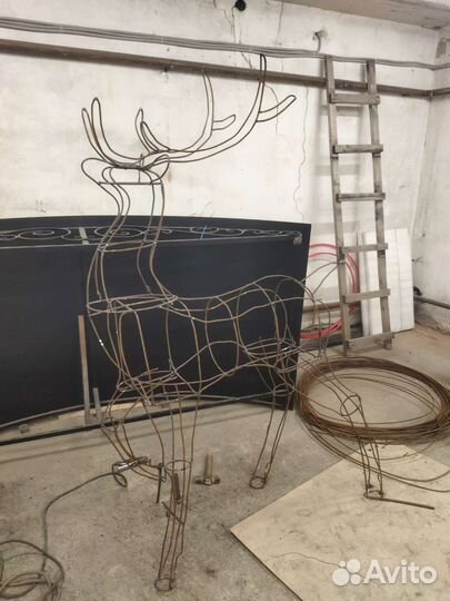 Топиари каркасы из проволоки