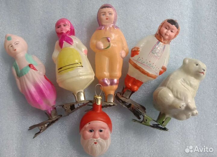 Елочные игрушки СССР