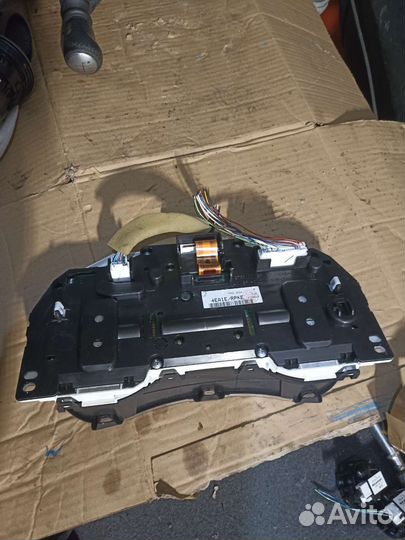 Панель приборов в милях от Ниссан Кашкай J11