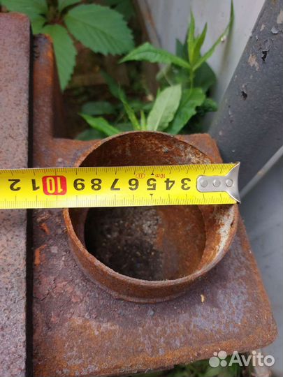 Печь буржуйка чугунная СССР