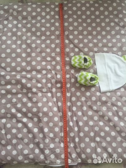 Конверт-трансформер,шапочка+пинетки в подарок