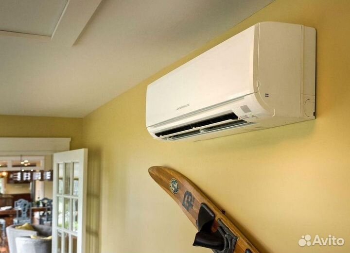 Сплит система с установкой
