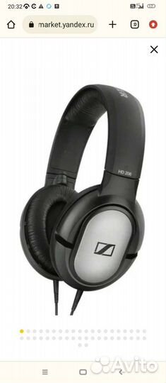 Наушники sennheiser hd206
