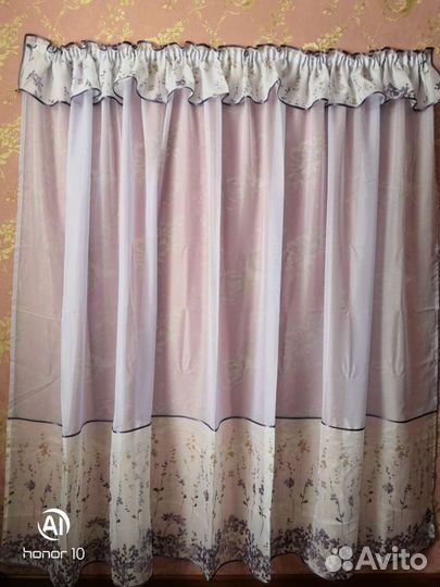 Шторы тюль для кухни