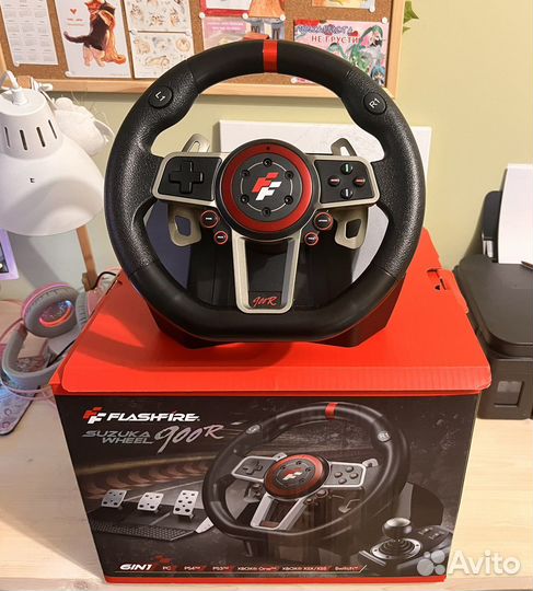 Игровой руль flashfire suzuka Racing Wheel ES900R