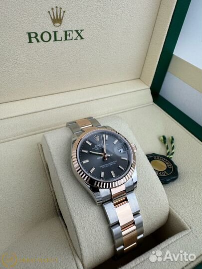 Rolex Datejust 31 мм Everose Dark Grey 278271