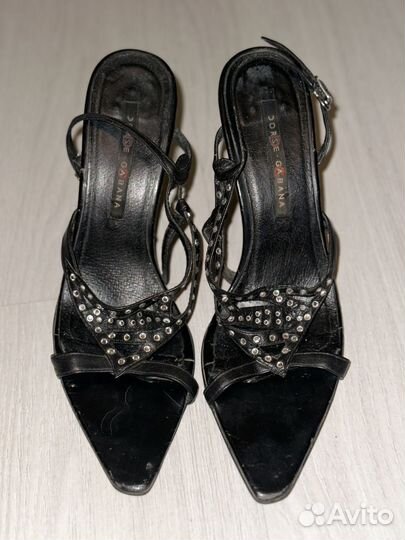 Босоножки кожаные 37