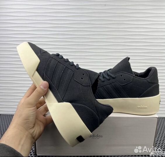 Кроссовки Adidas Forum 86 Low Fear Of God Чёрные