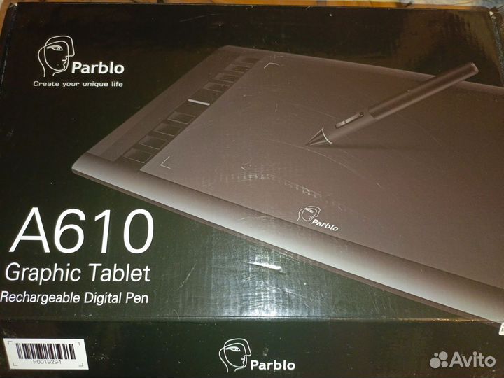 Графический планшет Parblo A610