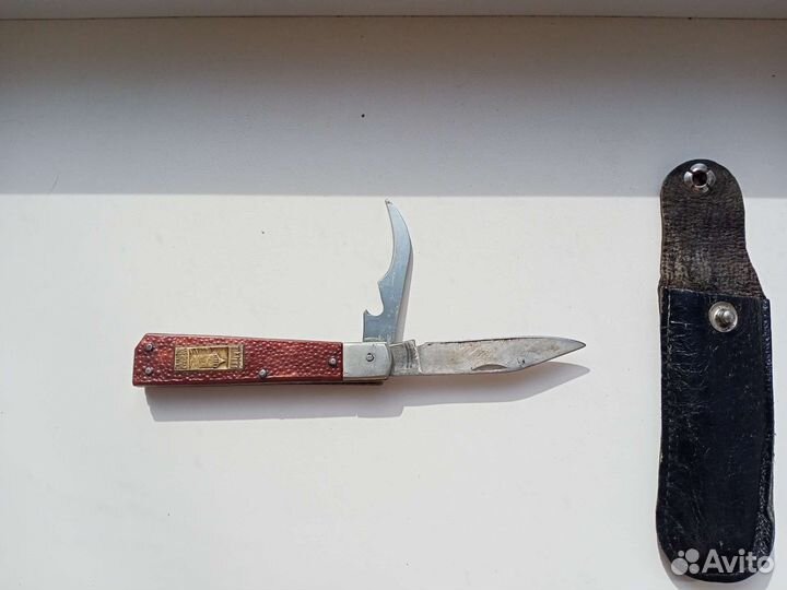 Ножик перочинный с чехлом из СССР