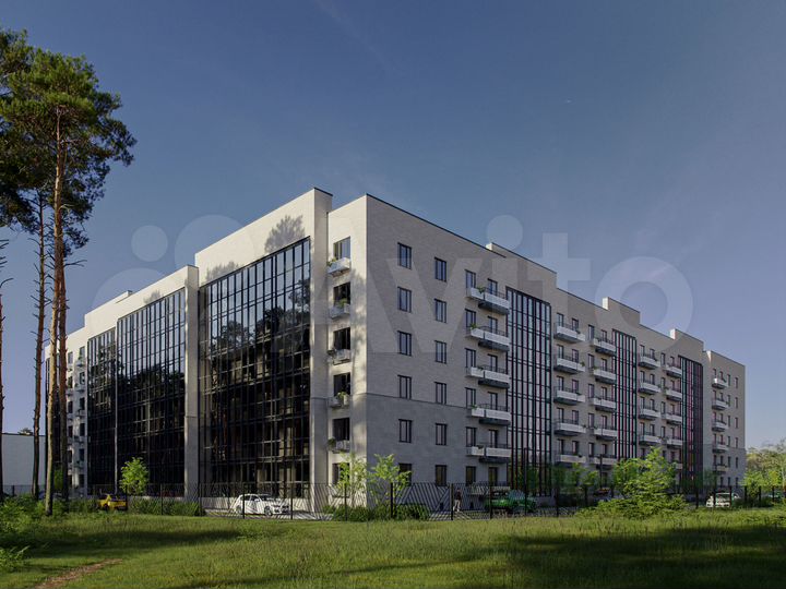 2-к. квартира, 62,6 м², 6/6 эт.