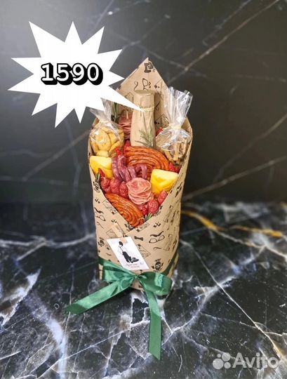 Съедобные букеты для мужчин/вкусный подарок мужу