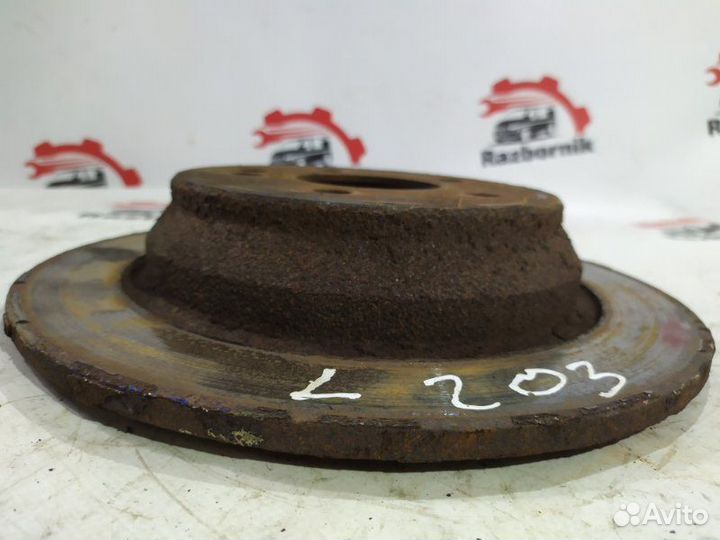 Диск тормозной Mercedes Vito W639 2.1D 2009