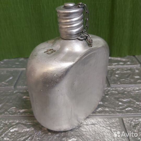Фляжка армейская алюминиевая 1,3 л