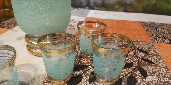 Графин стопки СССР