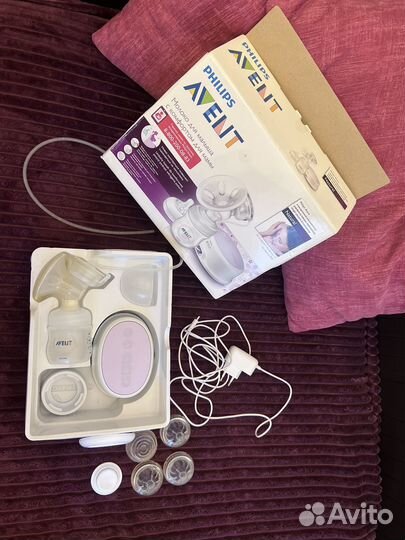 Молокоотсос avent электрический