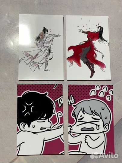 Парные карты аниме, манга, манхва, котики