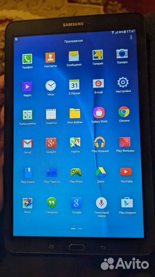 Планшет Samsung Galaxy Tab E