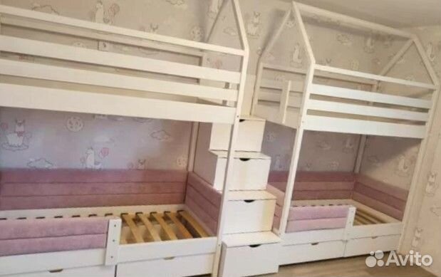 Двухъярусная кровать детская новая