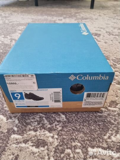 Кроссовки Columbia оригинал 42 раз. полуботинки