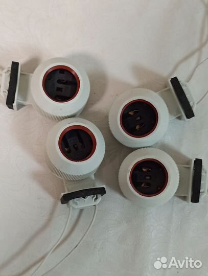 Влагозащищенный патрон для люминесцентных ламп