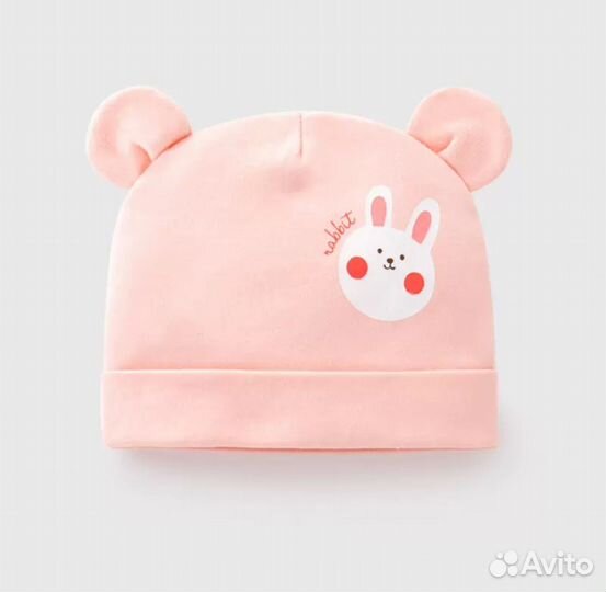 Шапочка для новорожденного 1-3 месяца