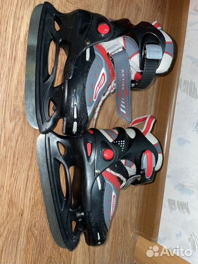 Коньки детские раздвижные 26-29р