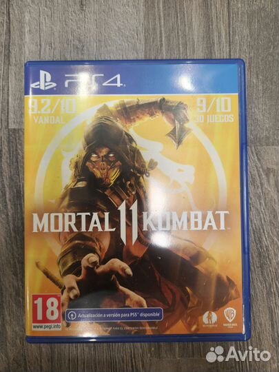 Mortal kombat 11 ps4(есть обновление на ps5)