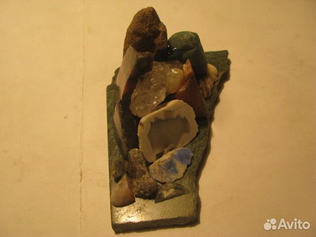 Горка из натурального камня