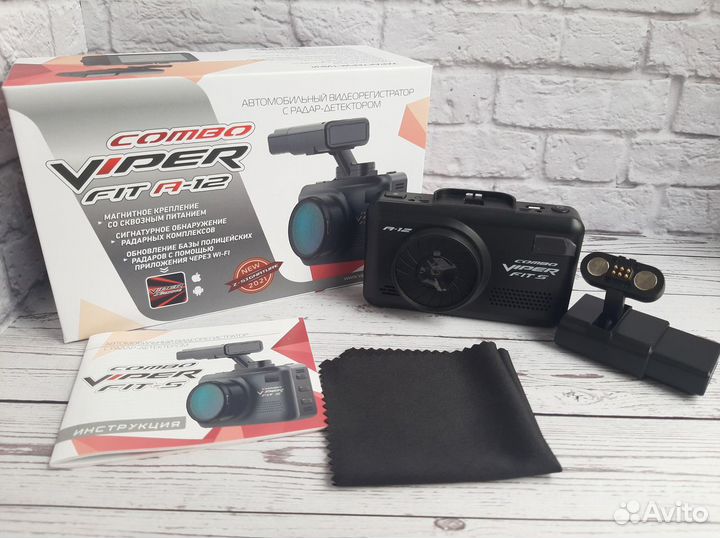 Антирадар с видеорегистратором Viper combo fit