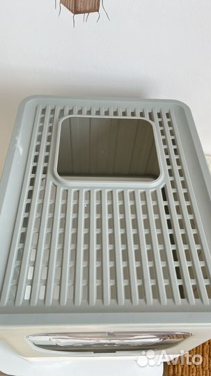 Кошачий лоток закрытый