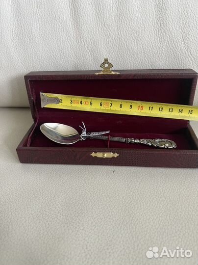 Серебренная чайная ложка