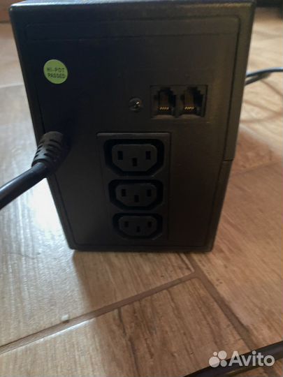 Ибп Ippon Back Power Pro 700, 700вa черный