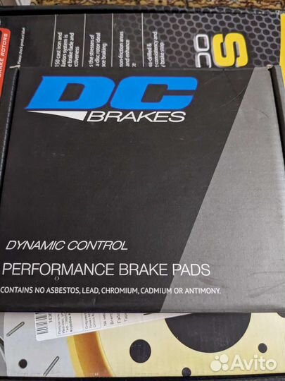 Колодки DC brakes для 4-х поршневого суппорта