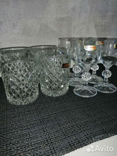 Рюмки, стопки, фужеры