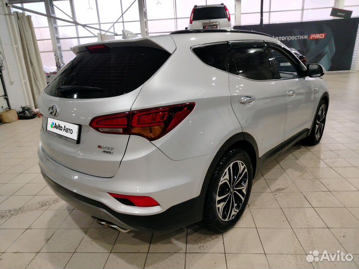 Hyundai Santa Fe 2.2 AT, 2016, 127 000 км