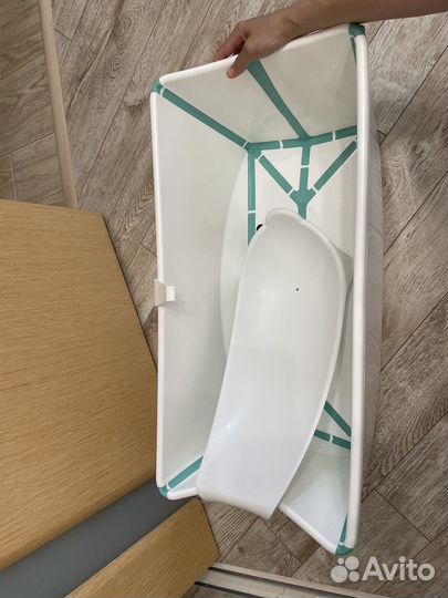 Складная детская ванночка Stokke с горкой