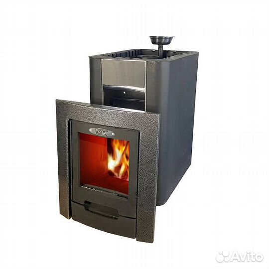 Печь для бани с закрытой каменкой Волжанка Вектор