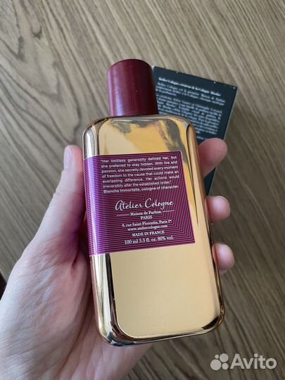 Atelier cologne blanche immortelle 100 мл