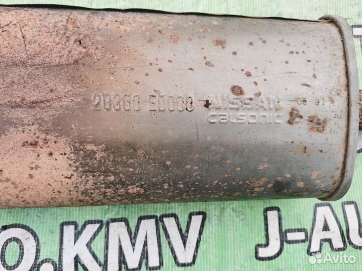Глушитель Nissan Note