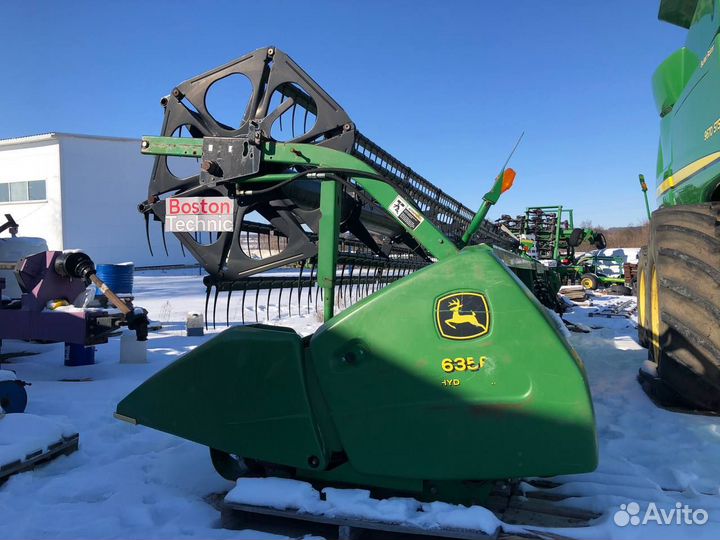 Жатка John Deere 635FD, 2012
