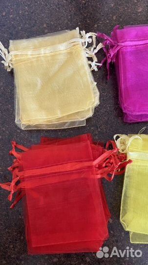 Мешочки огранза 50*70мм для украшений
