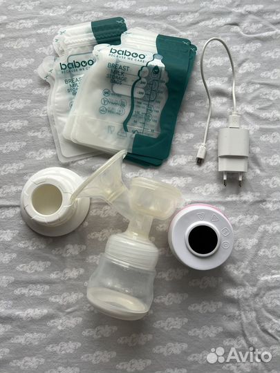 Молокоотсос электрический и пакеты для молока