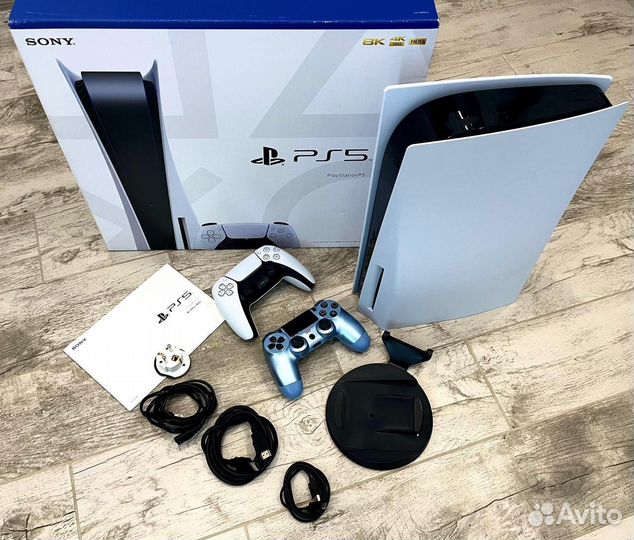 Sony Ps5 дисковод Гарантия 2 геймп 450 игр