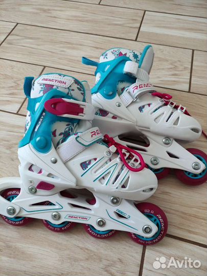 Роликовые коньки детские раздвижные
