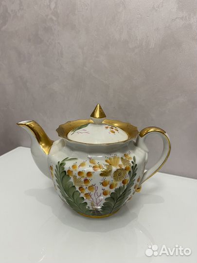 Сервиз чайный Вербилки Горюн-Трава 1970г