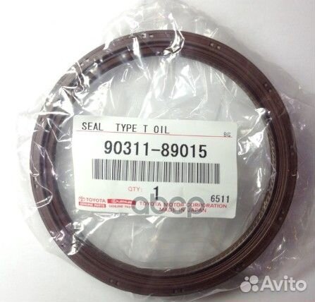 Сальник коленчатого вала 9031189015 toyota